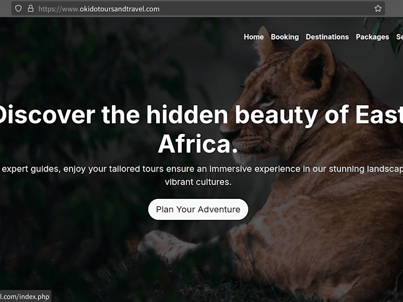 Cover image for Okido Tours and Travel Limited
