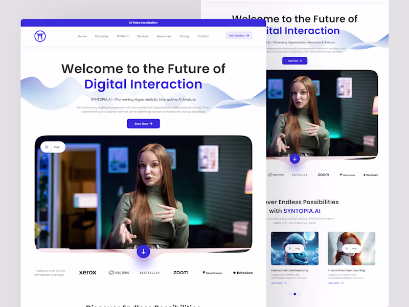 Cover image for Custom Landing Page | Engaging, Responsive & High-Converting