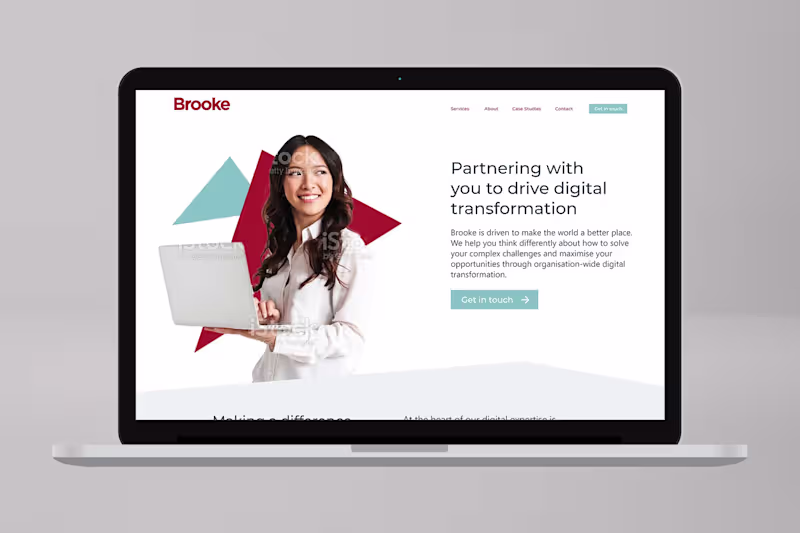 Cover image for Brooke - UX/UI Design and Wordpress Development