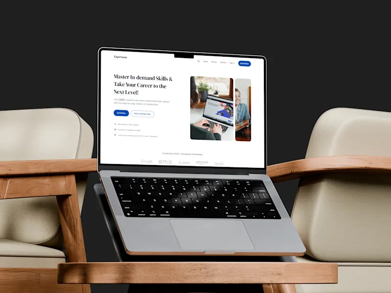 Cover image for Landing Page for Expertease