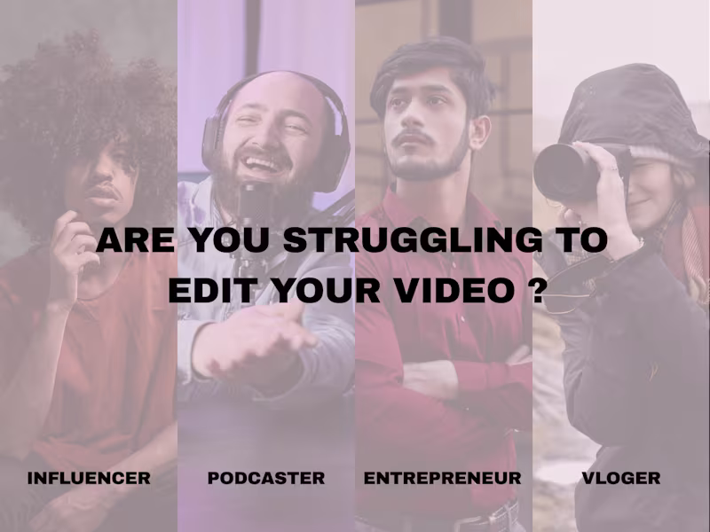 Cover image for I will be your professional video editor for social media