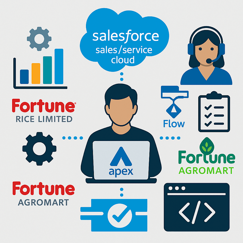 Cover image for Salesforce Sales/Service Cloud Consultation and Development