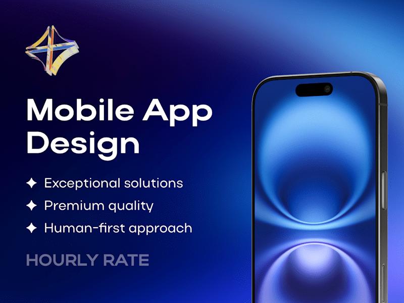 Cover image for Mobile App Design (Hourly Rate)