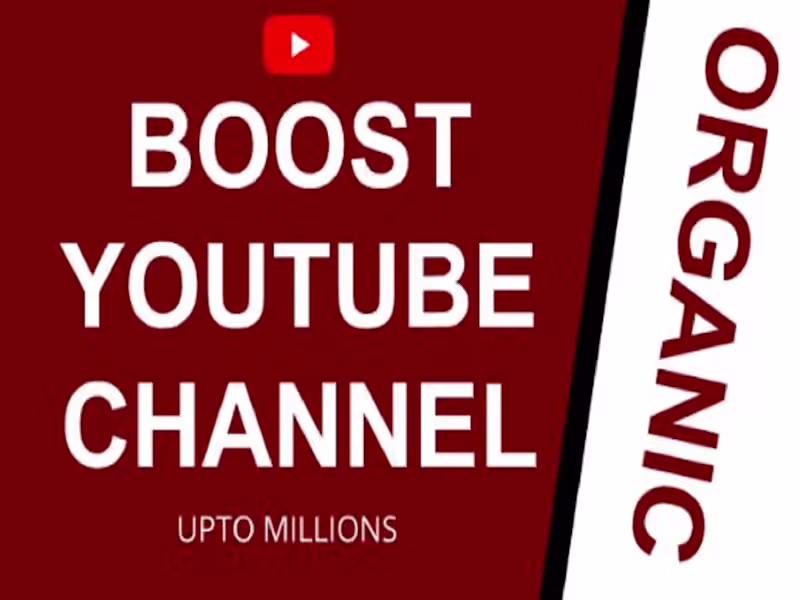 Cover image for organic video promotion to complete YouTube channel monetization