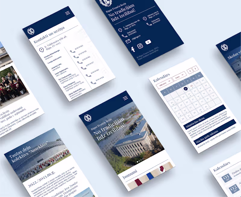 Cover image for RFL | School Web Design