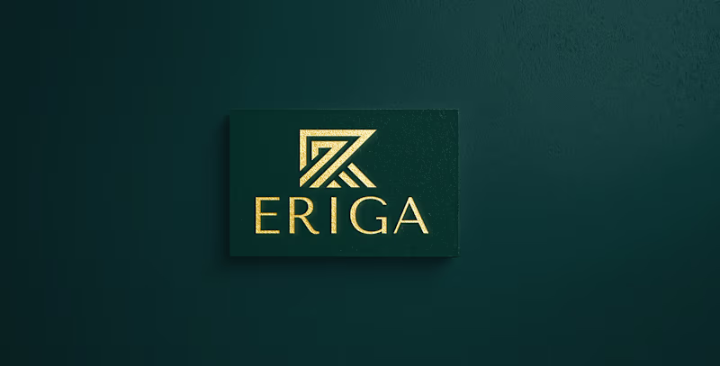 Cover image for ERIGA -BRANDING (LOGO DESIGN ERIGA )