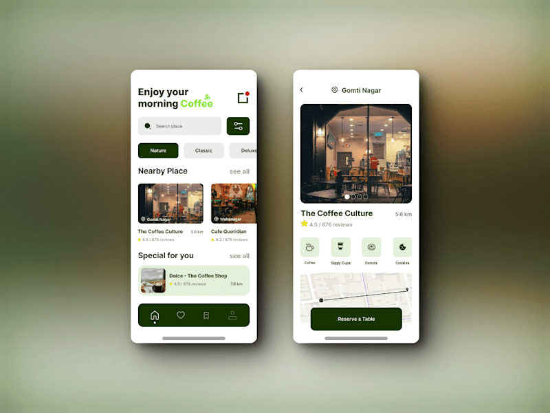 Cover image for Coffee App Ui Design
