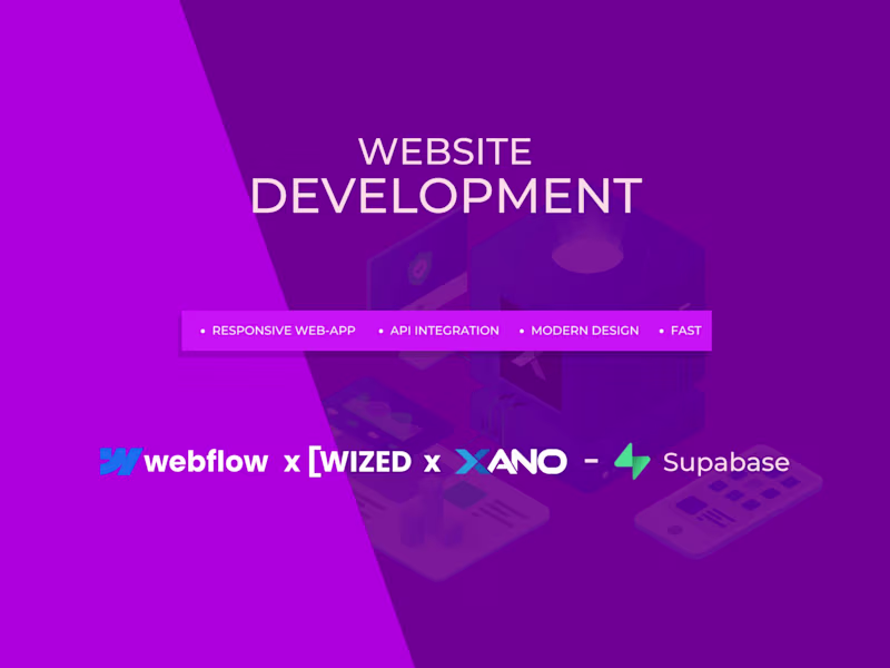 Cover image for Full Website Development