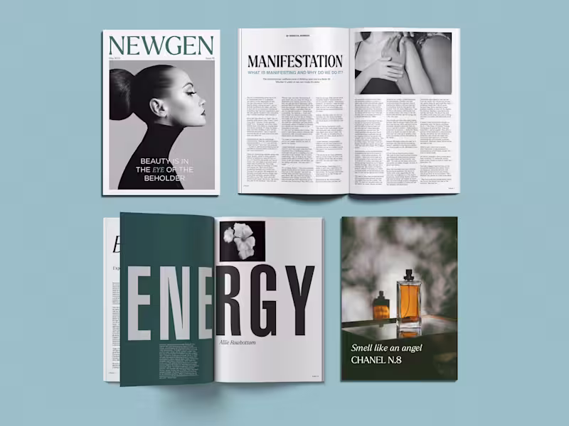 Cover image for Magazine layout — Laurenchensdesign