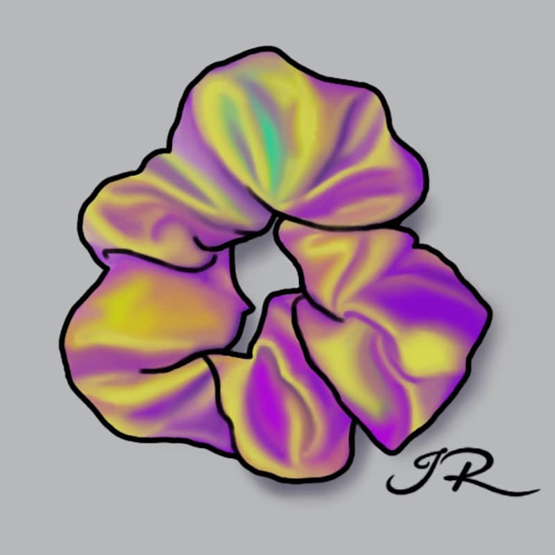 Cover image for Greyscale Challenge Scrunchie