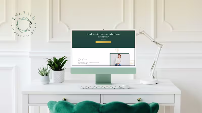 Cover image for Emerald Recovery Collective Website Launch