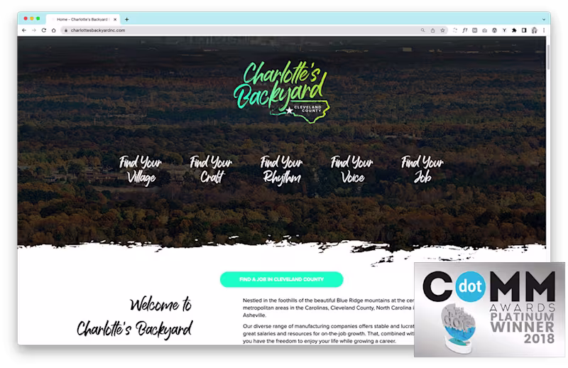 Cover image for Charlotte's Backyard