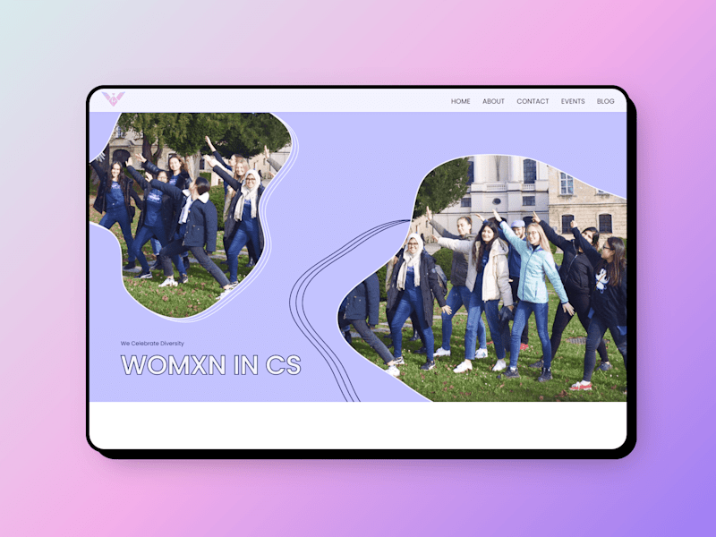 Cover image for Website redesign for a student club