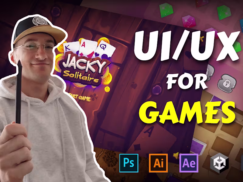 Cover image for UI UX Design and more for your indie game