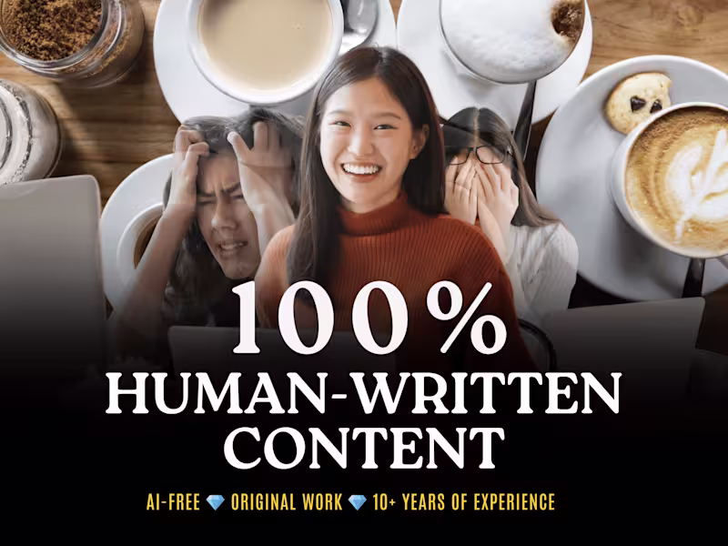 Cover image for Content Strategy & Writing (+ Graphics)