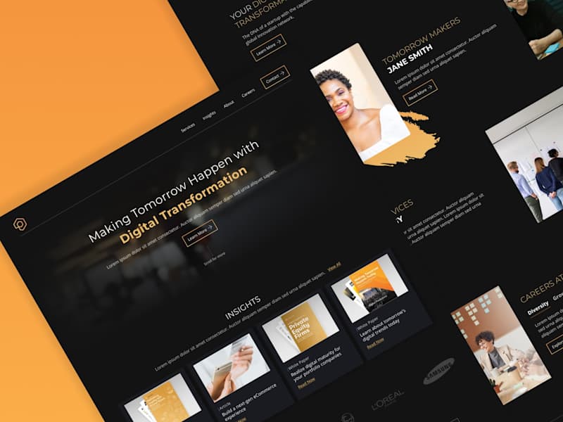 Cover image for Crafting a User-Centric Digital Experience for a Leading Tech