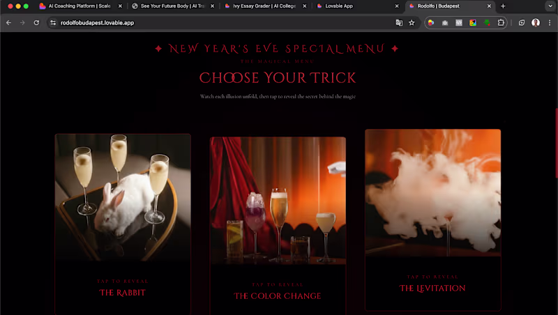 Cover image for AI-Driven Restaurant Website