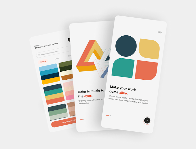 Cover image for Curlors App (UI Design)