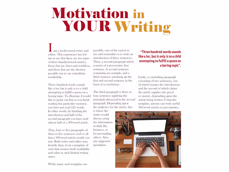 Cover image for Eye captivating text based layout design