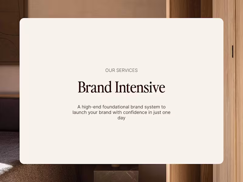 Cover image for Brand Intensive