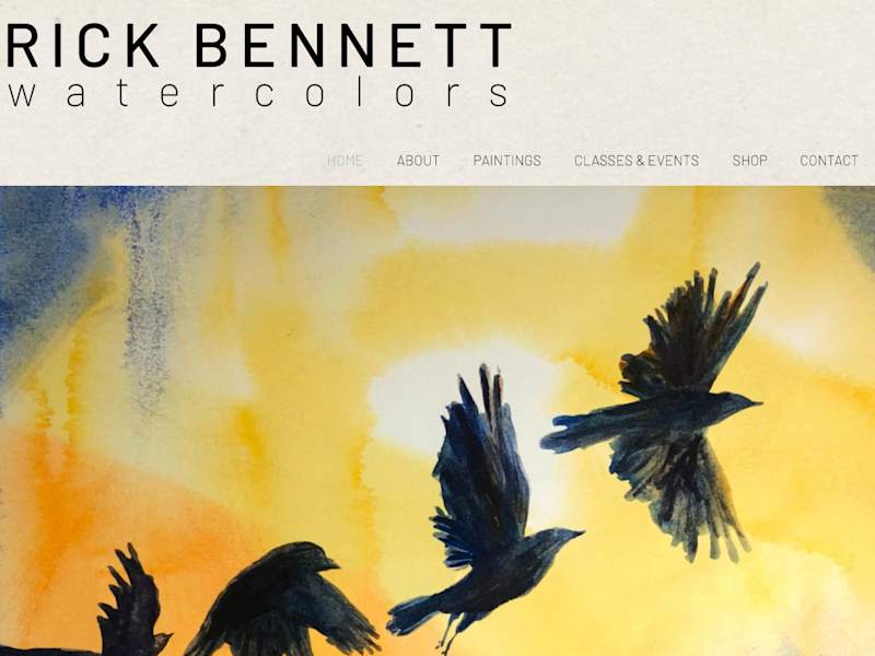 Cover image for Watercolors | Rick Bennett Watercolors