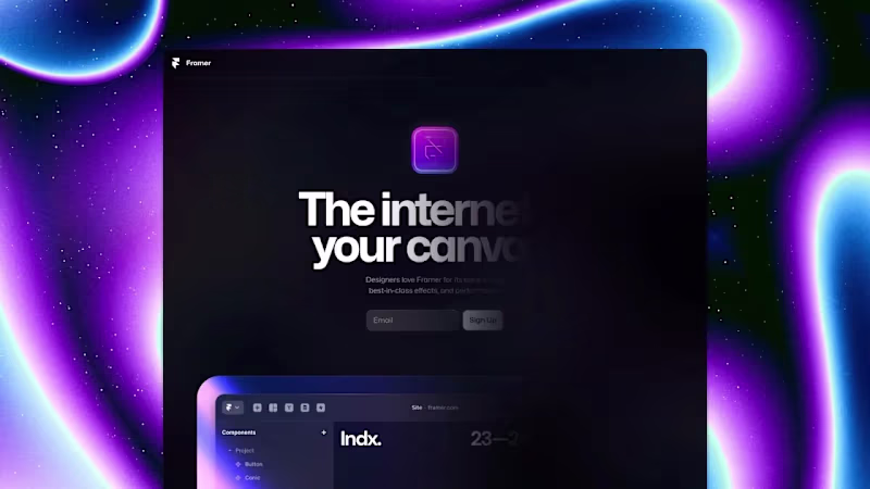 Cover image for 🌟 Framer Website Design 