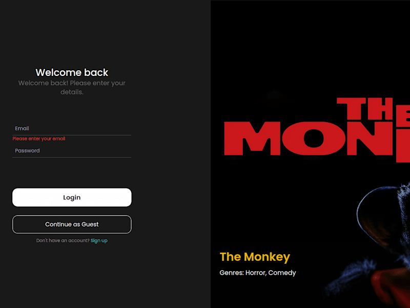 Cover image for Movibes - movies website