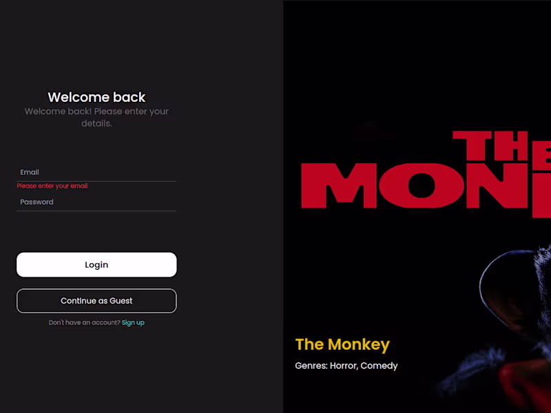 Cover image for Movibes - movies website
