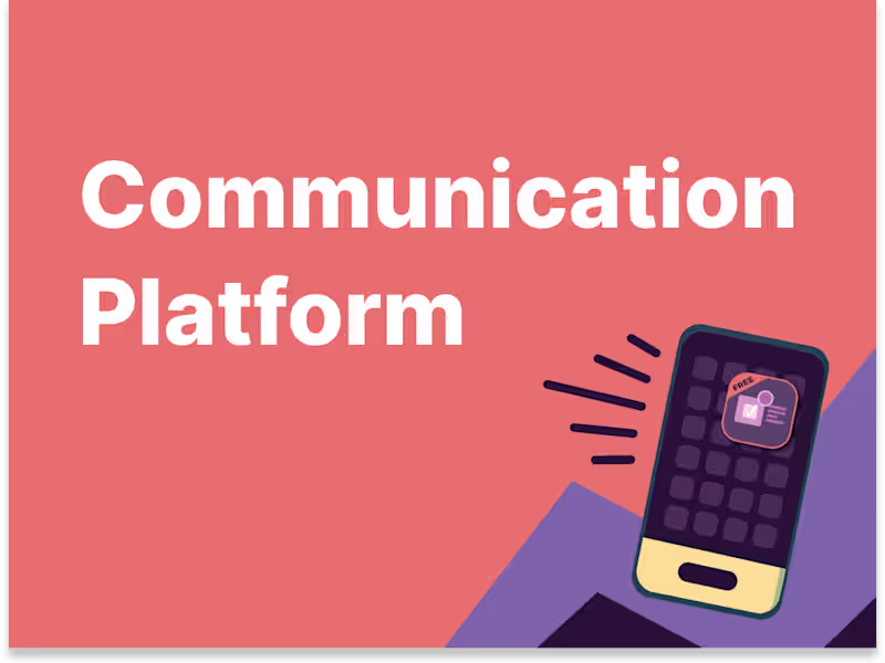Cover image for Communication app