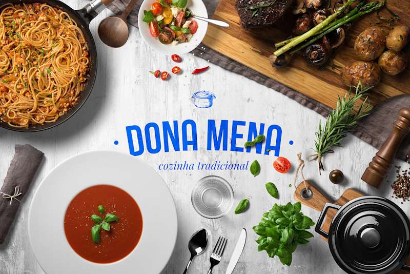 Cover image for DONA MENA — TRADITIONAL CUISINE :: Behance