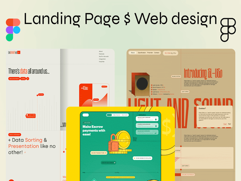 Cover image for Landing Page & Website (Design)