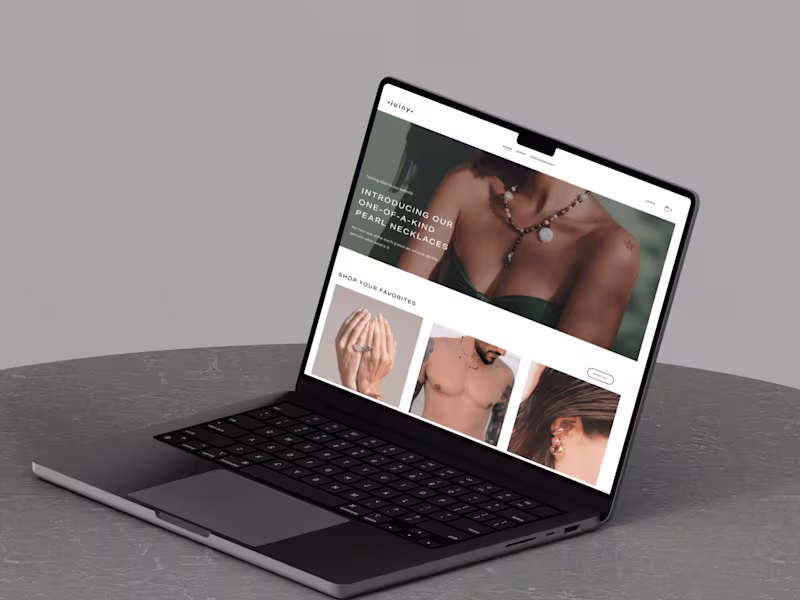 Cover image for Luiny.com - Website Design