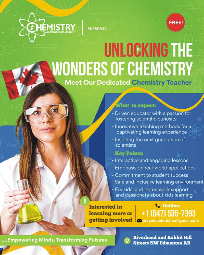 Cover image for Chemistry Awareness Design 