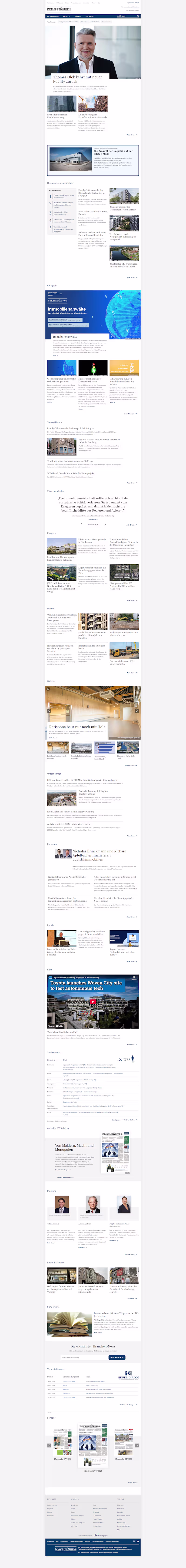 Cover image for IZ.de (http://IZ.de) is a large, content-driven news platfor...