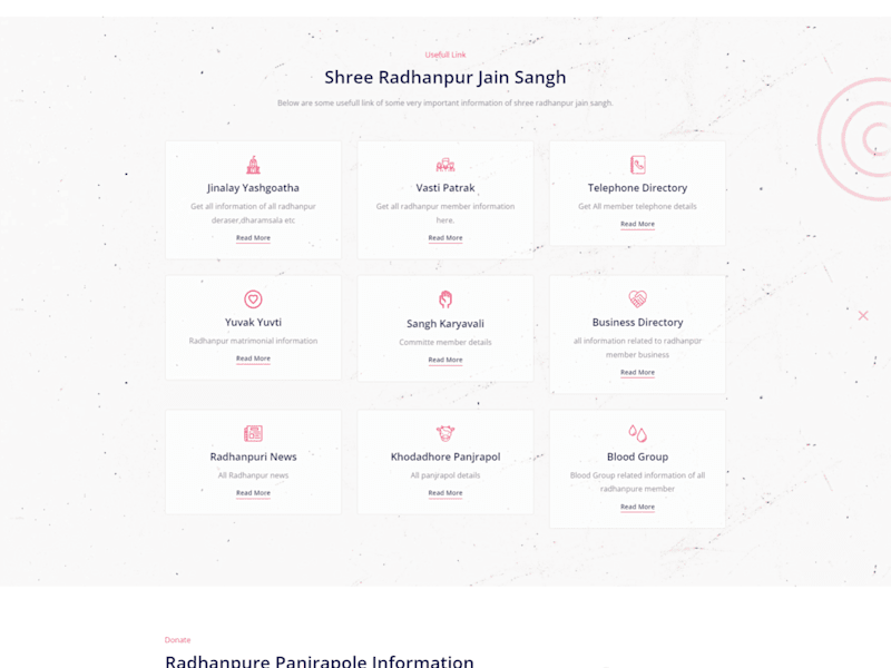 Cover image for Radhanpur Jain Sangh Website and App