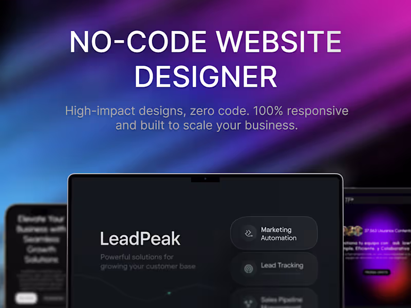 Cover image for High-Impact Web Design for SaaS, B2B & Portfolios