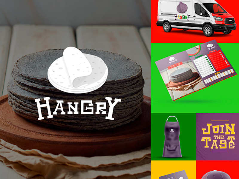 Cover image for Hangry - American Tortilla company (BRANDING)
