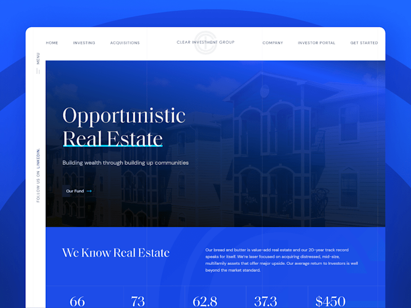 Cover image for Website Redesign for Clear Investment Group