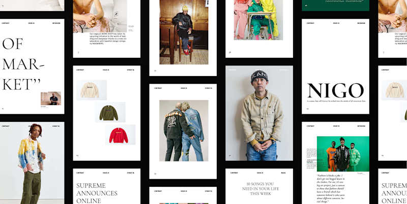 Cover image for Editorial design | Contrast mag