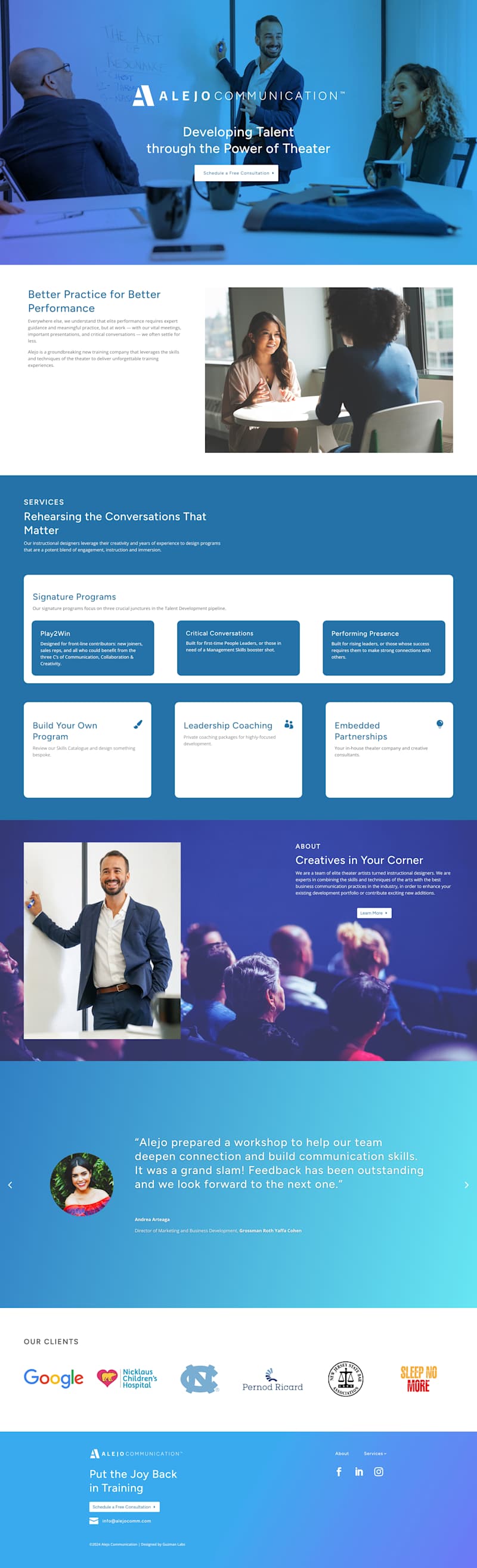 Cover image for Branding + Web Development for Innovative Training Startup
