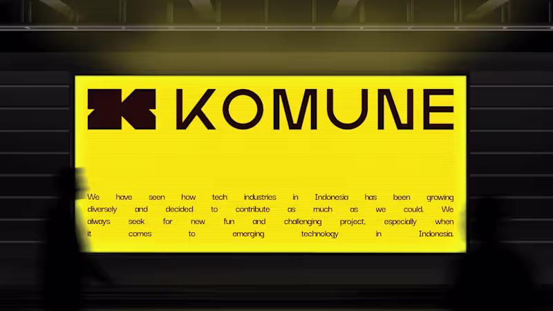 Cover image for Branding & Visual Identity for Komune