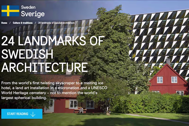 Cover image for Articles for Sweden's official website: Sweden.se