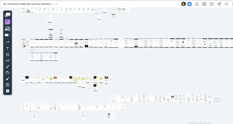 Cover image for User flows + competitive analysis for Visible 