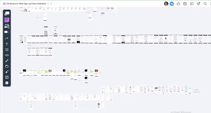 Cover image for User flows + competitive analysis for Visible 