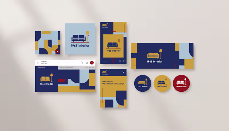 Cover image for Logo Design for 1965 Interior