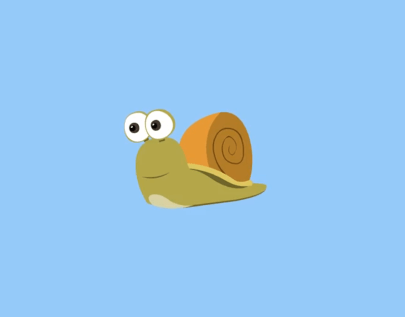 Cover image for 2D Snail animation :: Behance