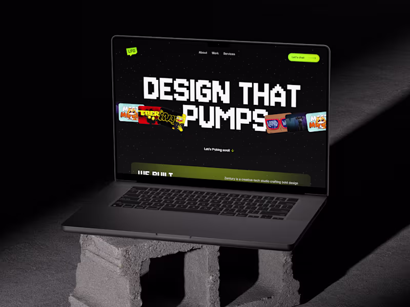 Cover image for LFG Design — A Studio Website That Actually Feels Creative