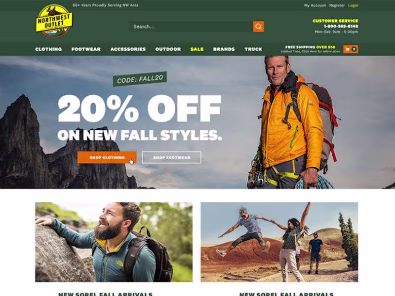 Cover image for NORTHWEST OUTLET