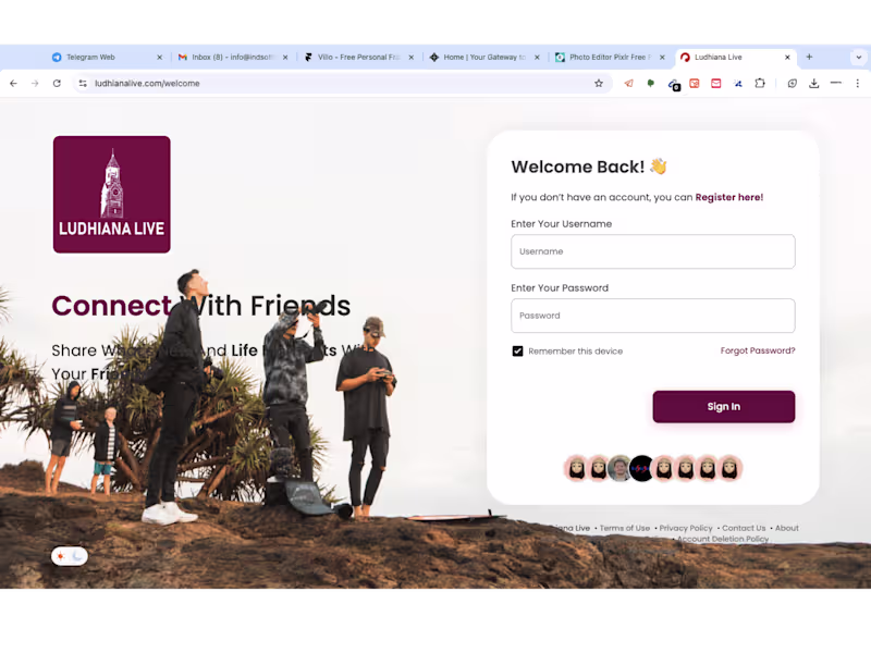 Cover image for Ludhiana Live Social Network Facebook Clone