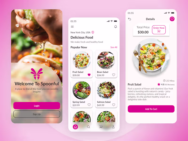 Cover image for Food Order App Spoonful